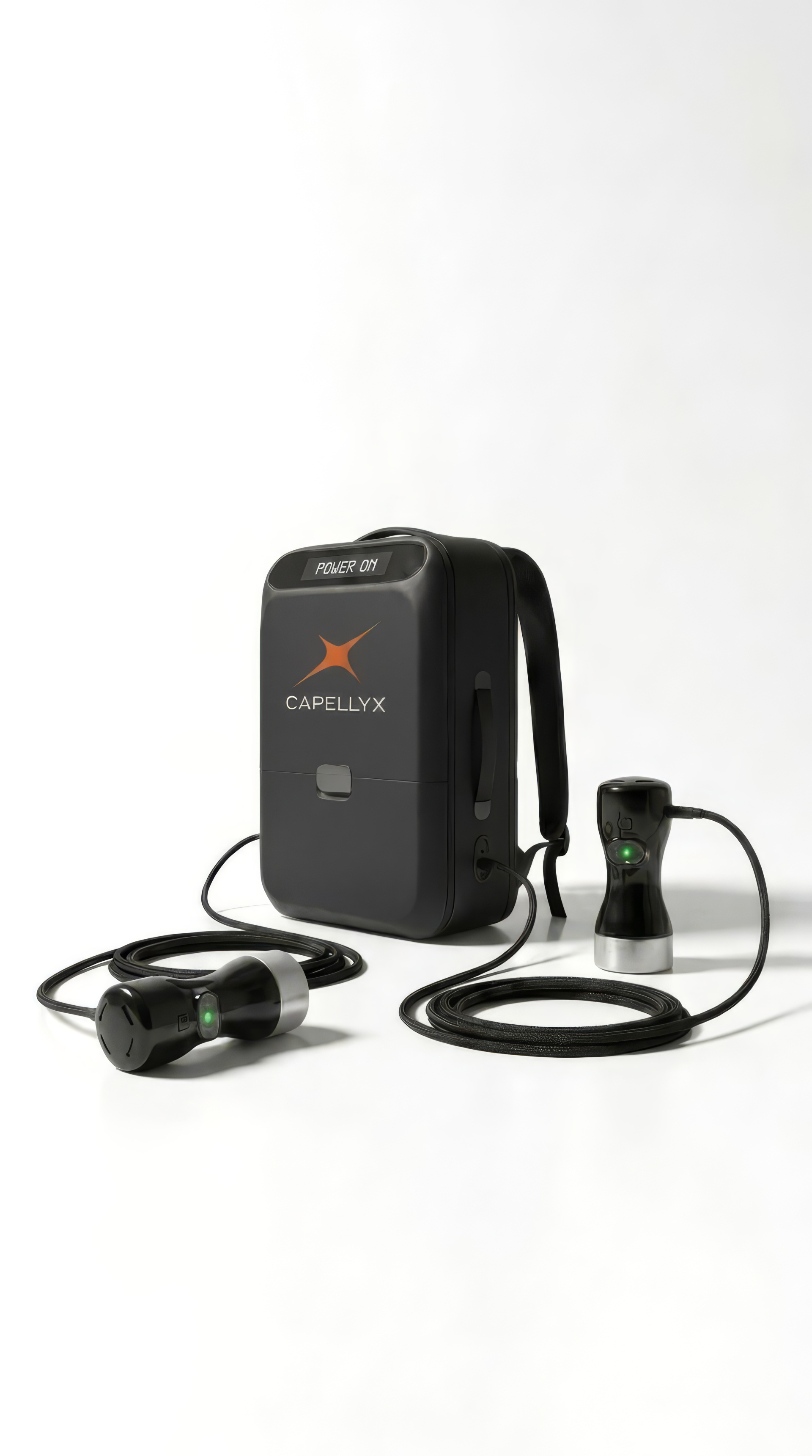 Capellyx Pulse Performance Portable backpack with handpieces